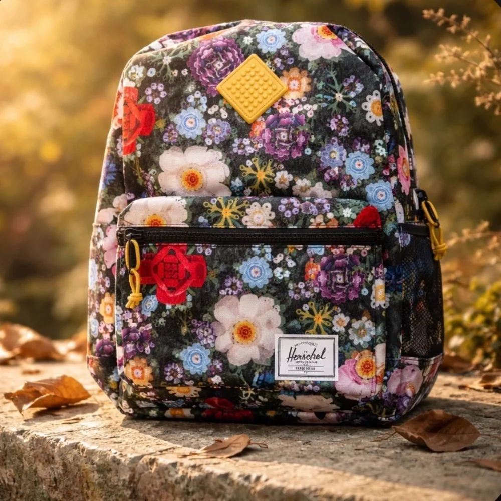 Herschel Supply Co LEGO Heritage Youth Backpack Garden Floral: Botanical Pattern